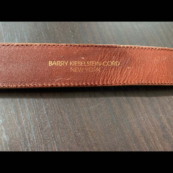 Kieselstein-Cord Crocodile Belt Buckle and Belt - Picture 4 of 4